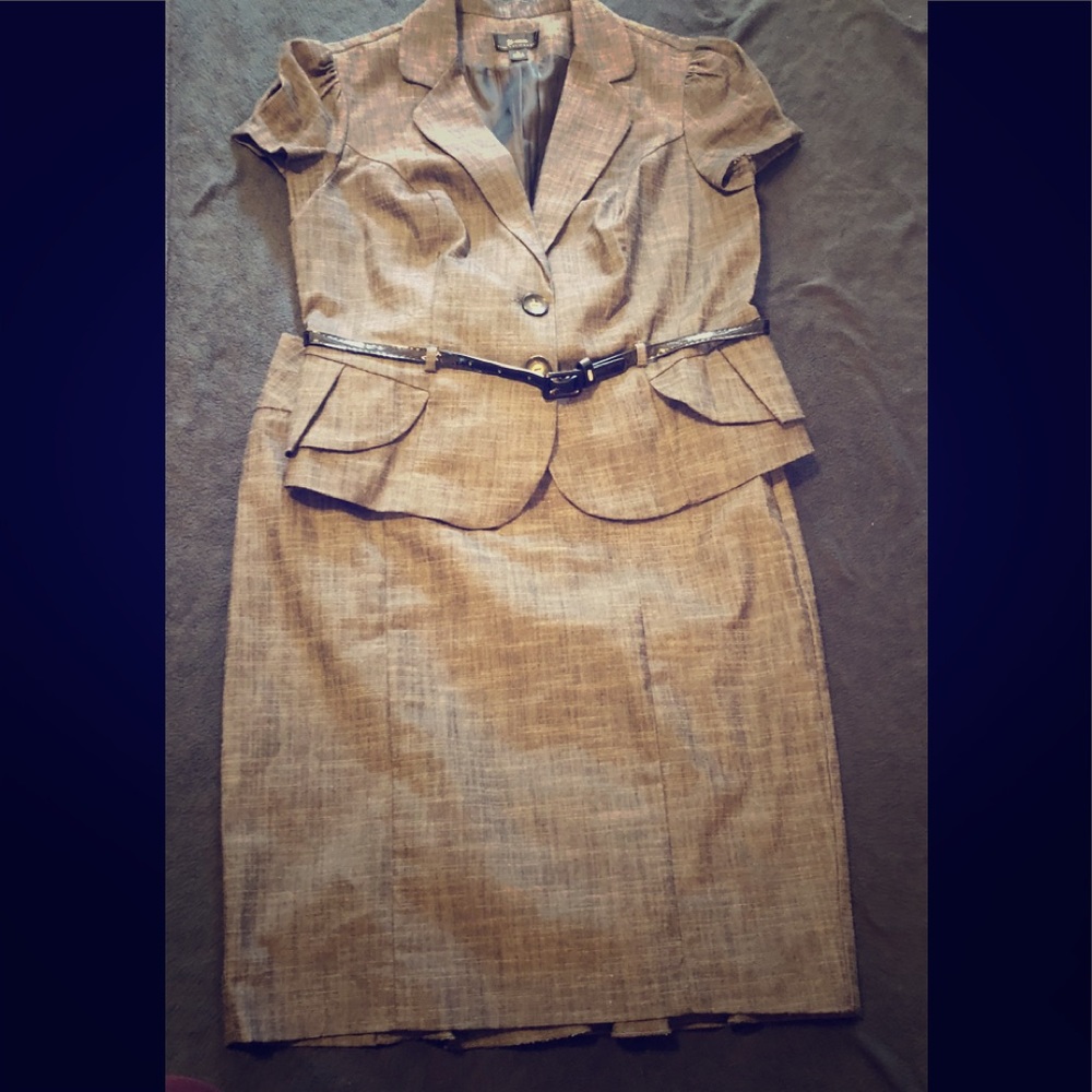 Grey business costum